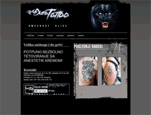 Tablet Screenshot of djuratattoo.com